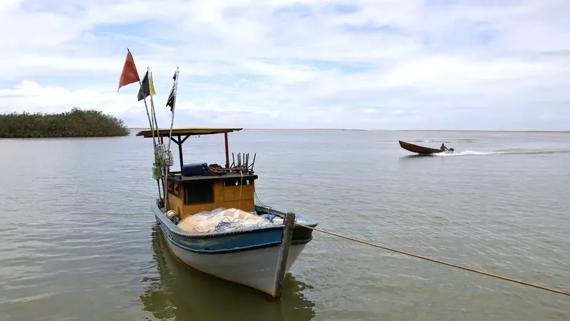 Foz do rio Doce, distrito de Regência