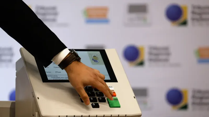 Rio de Janeiro (RJ), 01/10/2024 -  Coletiva de imprensa, no Tribunal Regional Eleitoral do Rio de Janeiro (TRE-RJ), sobre as eleições municipais com as participações da diretora-geral Eline Íris, e do secretário de…
