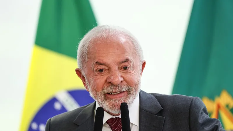 Brasília (DF), 23/12/2025 - O presidente Luiz Inácio Lula da Silva durante cerimônia de assinatura do decreto que dispõe sobre o reconhecimento, a valorização e a promoção da cultura gospel como manifestação cultural…