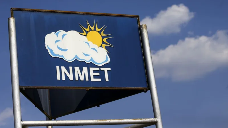 Fachada do instituto nacional de meteorologia (INMET), em Brasília