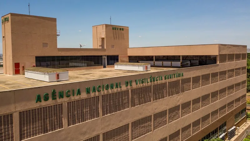 Brasília-DF, 10.11.2023, Fachada do Prédio da Agência de Vigilância Sanitária ANVISA, em Brasília