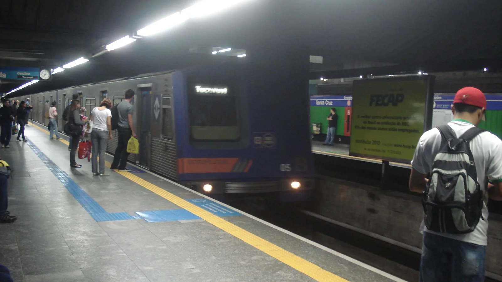Estação do Metrô de São Paulo, Linha 1-Azul