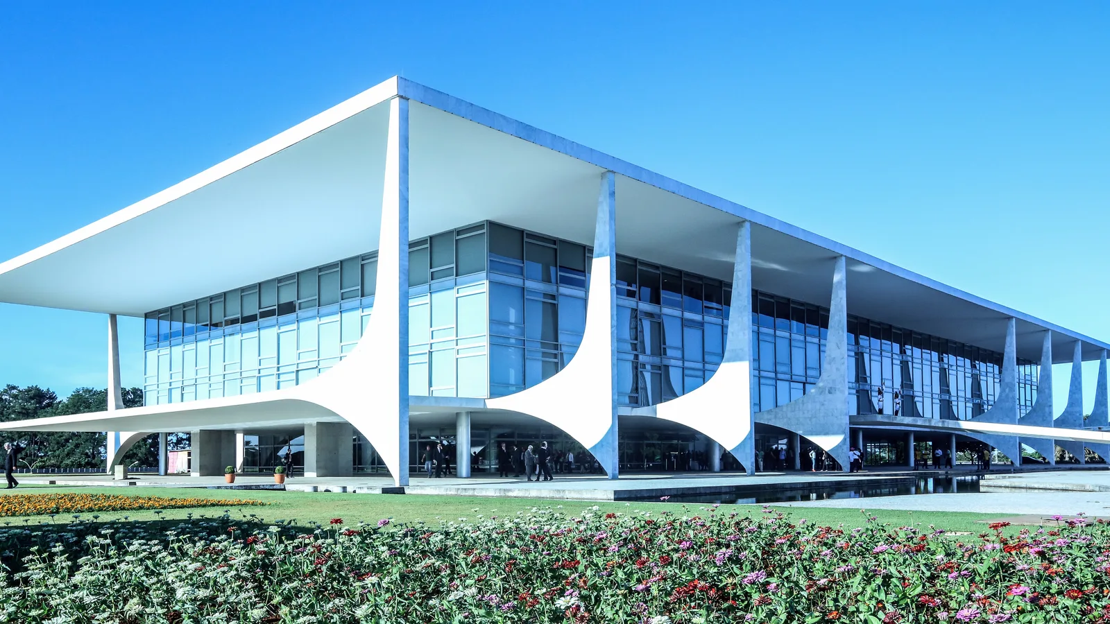 Fachada do Palácio do Planalto