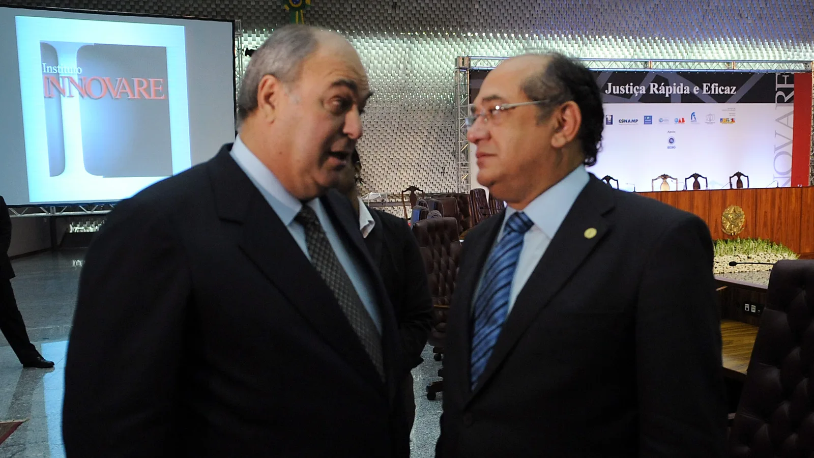 Retrato de Gilmar Mendes
