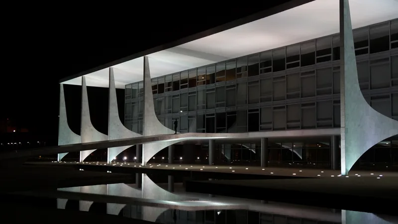 Fachada do Palácio do Planalto