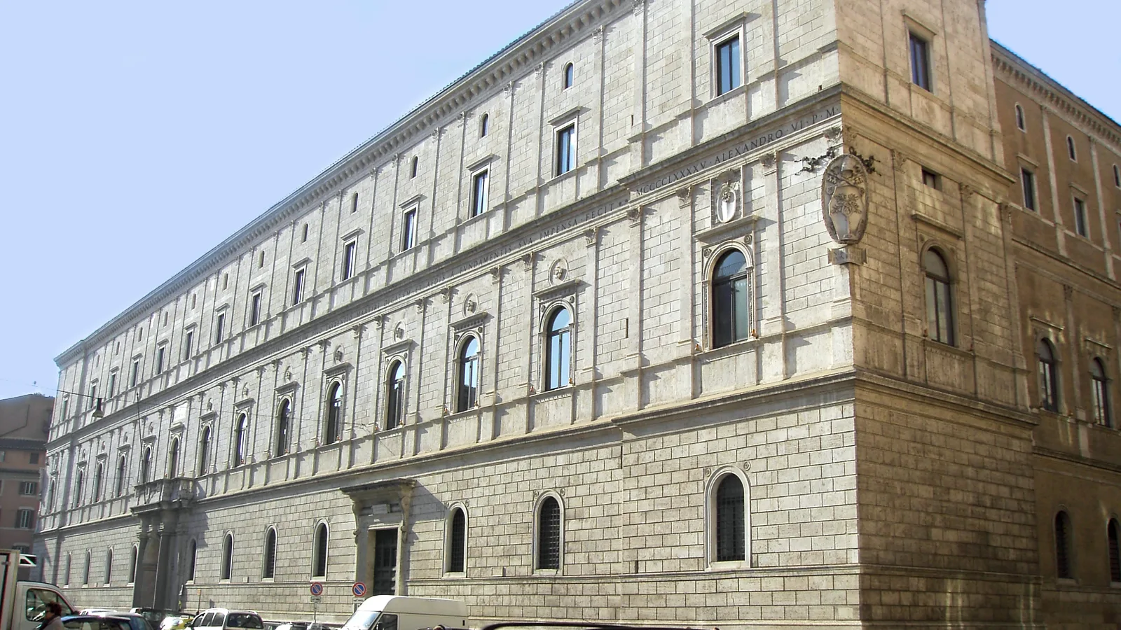 Fachada do Tribunal de Roma