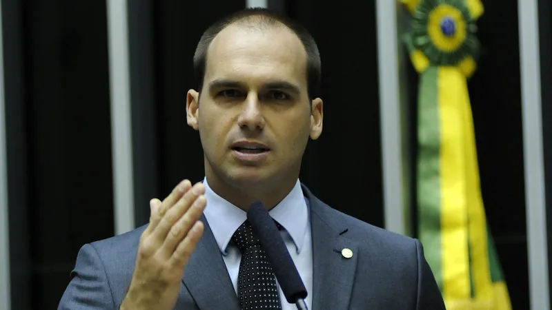 Retrato de Eduardo Bolsonaro