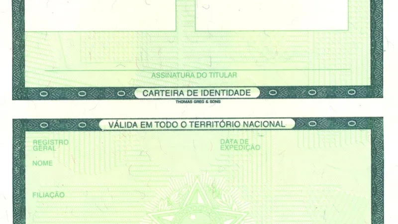 Carteira de identidade brasileira