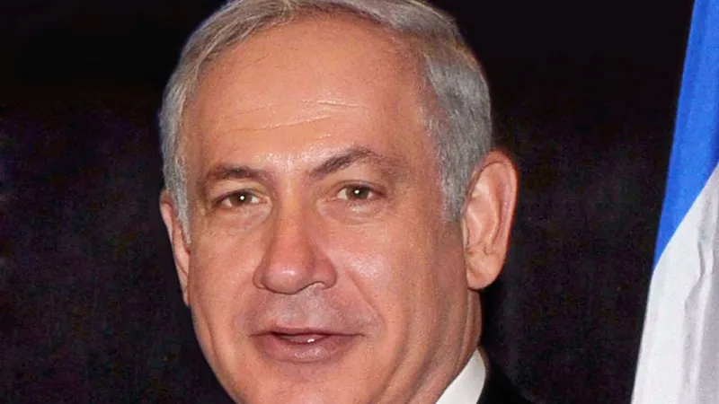 Retrato de Benjamin Netanyahu