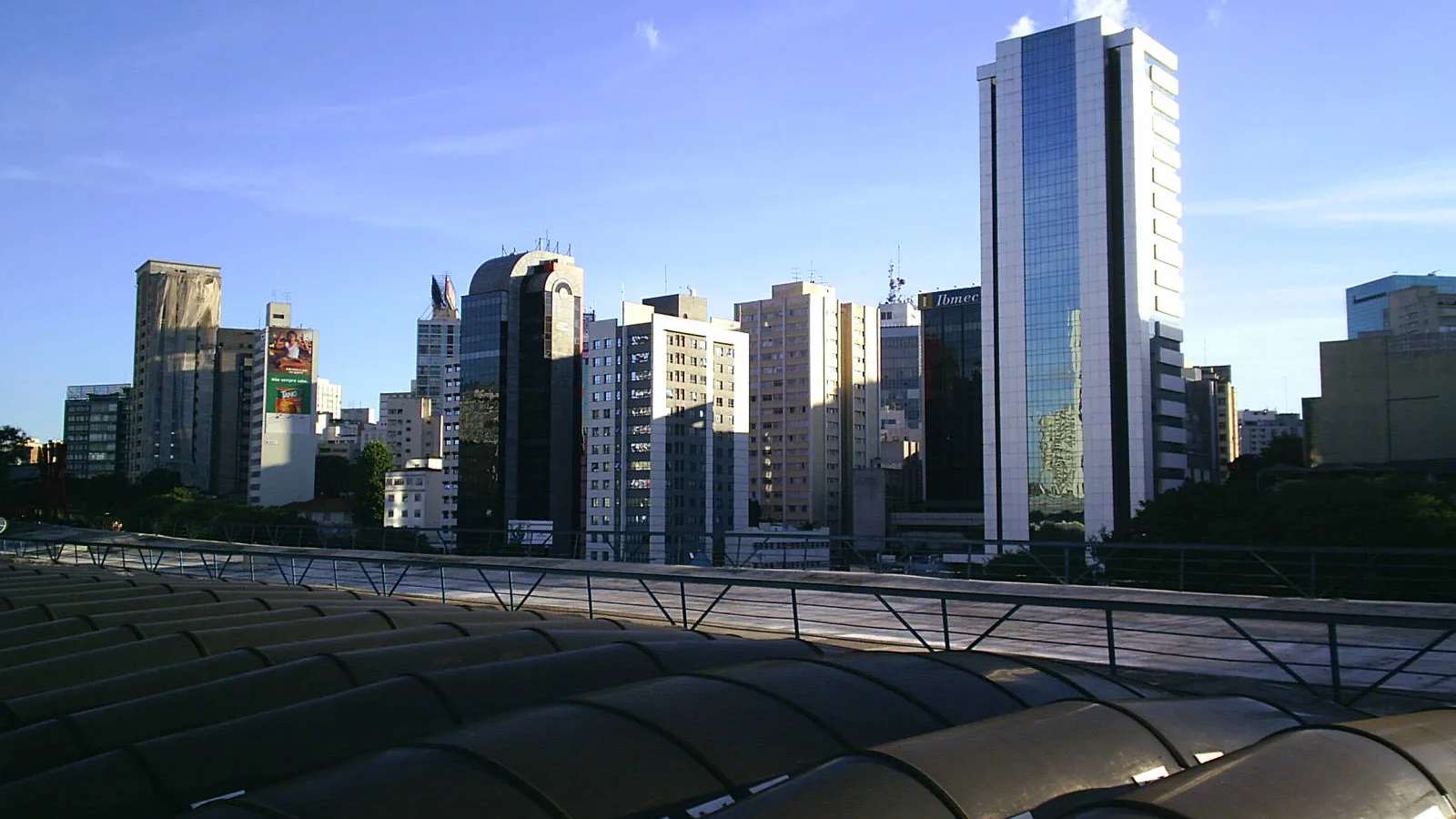 Vista do horizonte da cidade de São Paulo