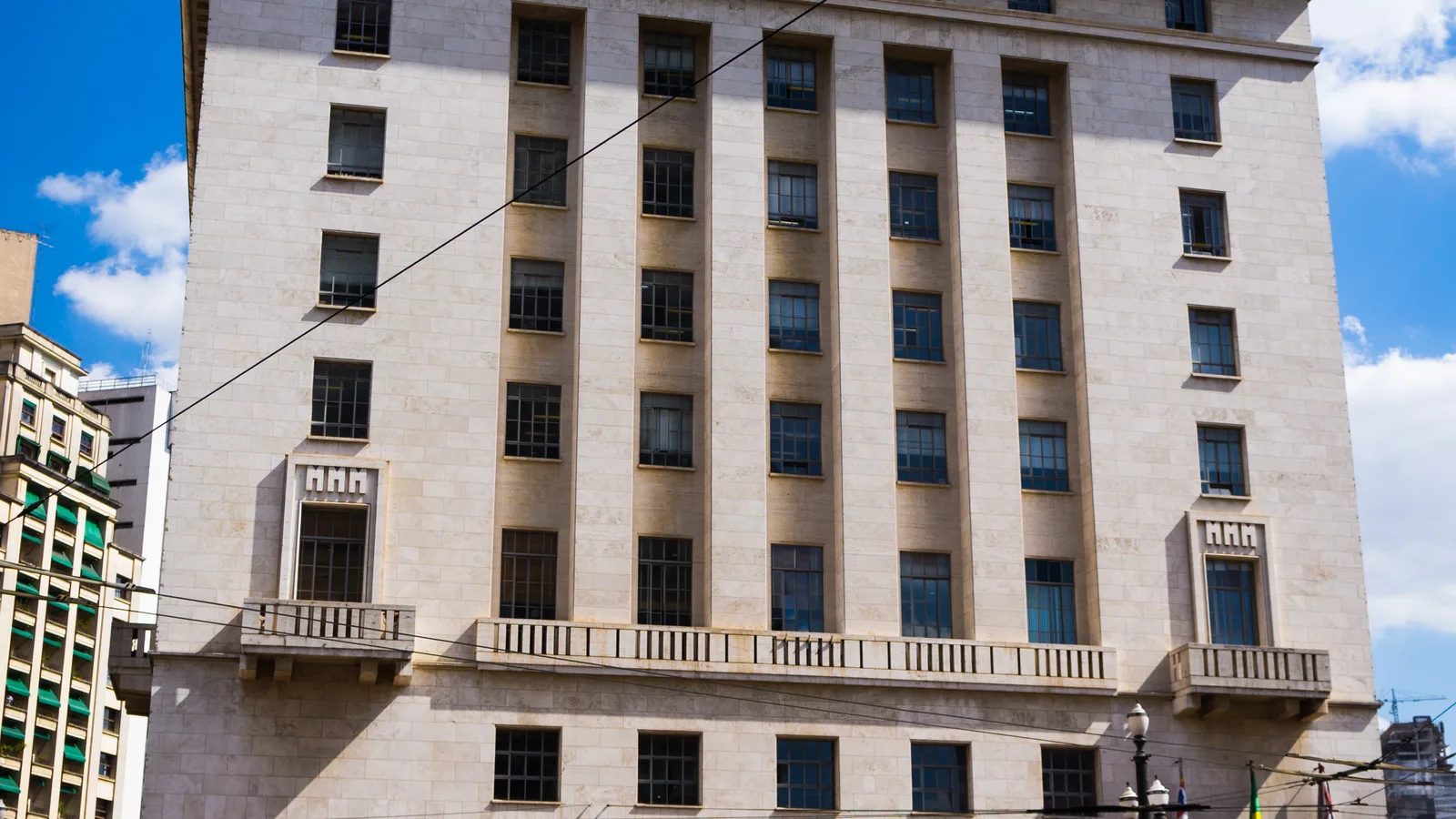 Fachada do Palácio das Bandeiras, sede da Prefeitura de São Paulo