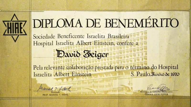 Fachada do Hospital Albert Einstein