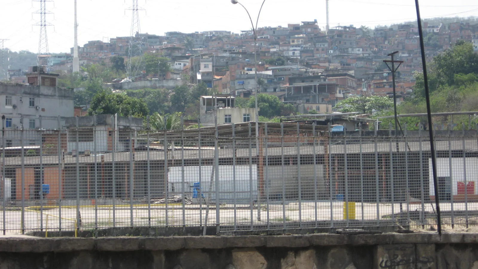 Vista aérea do Complexo do Alemão, no Rio de Janeiro