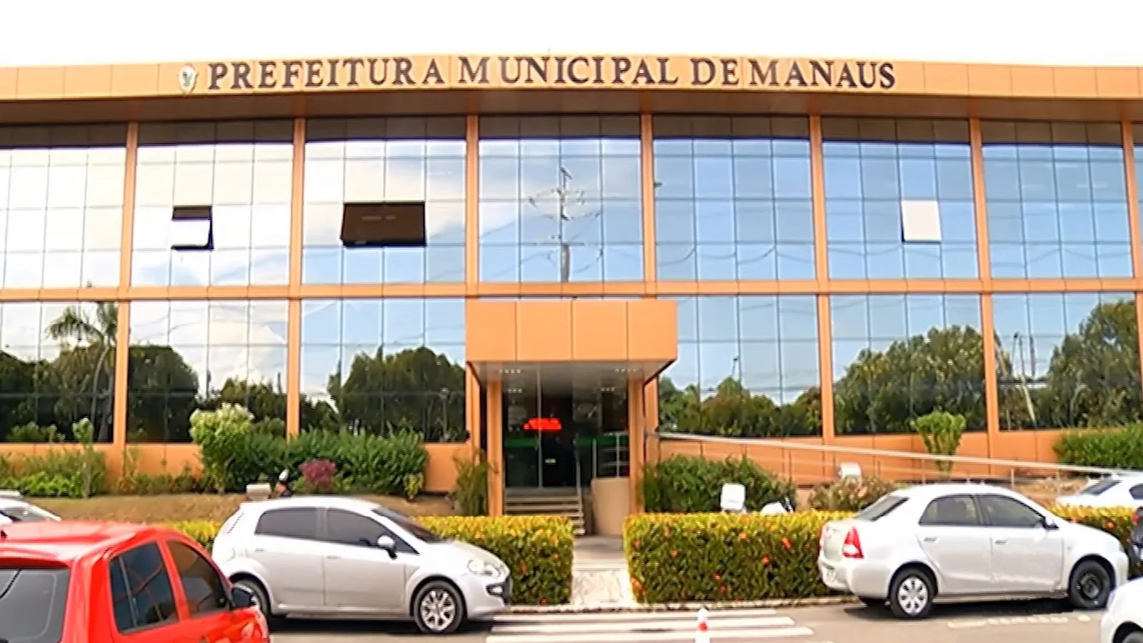 Fachada da Prefeitura de Manaus