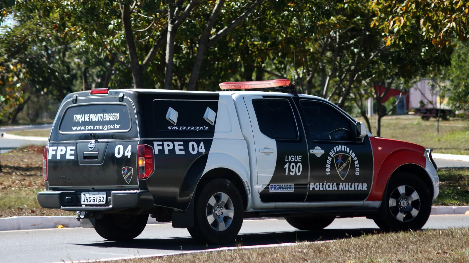 Viatura da Polícia Militar do Maranhão