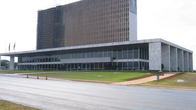 Palácio do Buriti, sede do governo do Distrito Federal