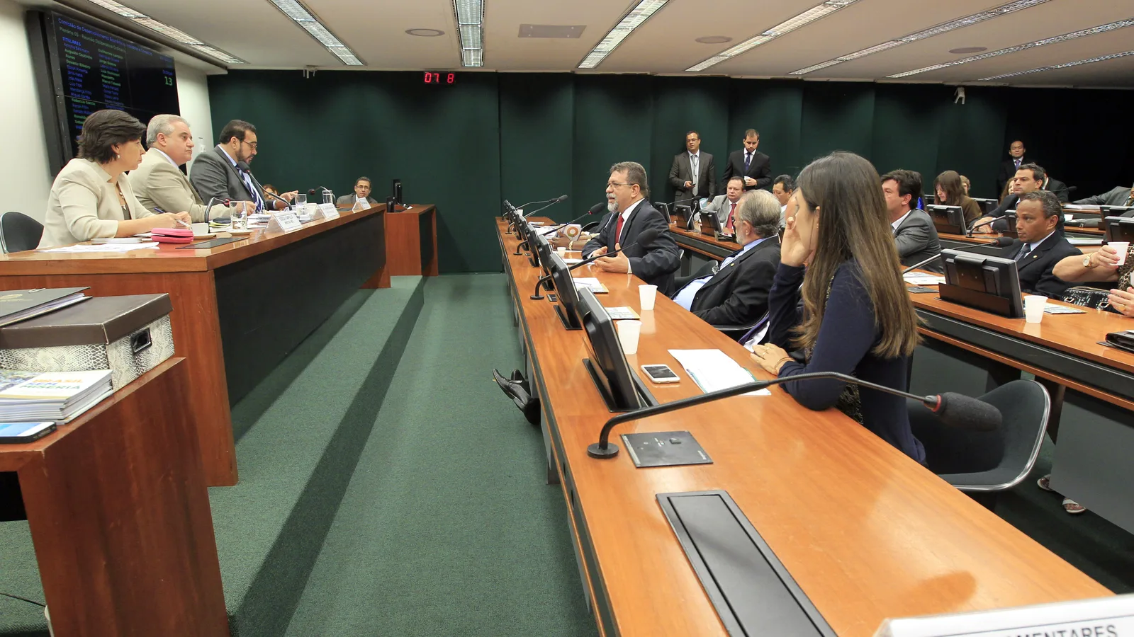 Plenário da Câmara dos Deputados em Brasília