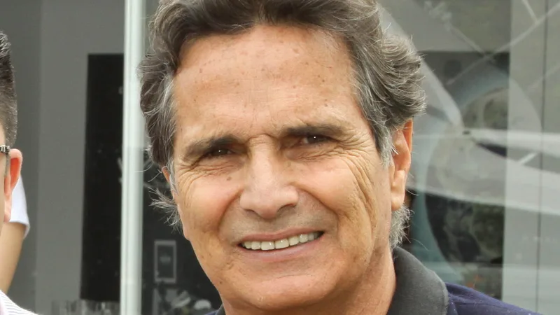 Retrato de Nelson Piquet