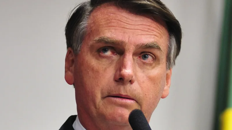 Retrato de Jair Bolsonaro