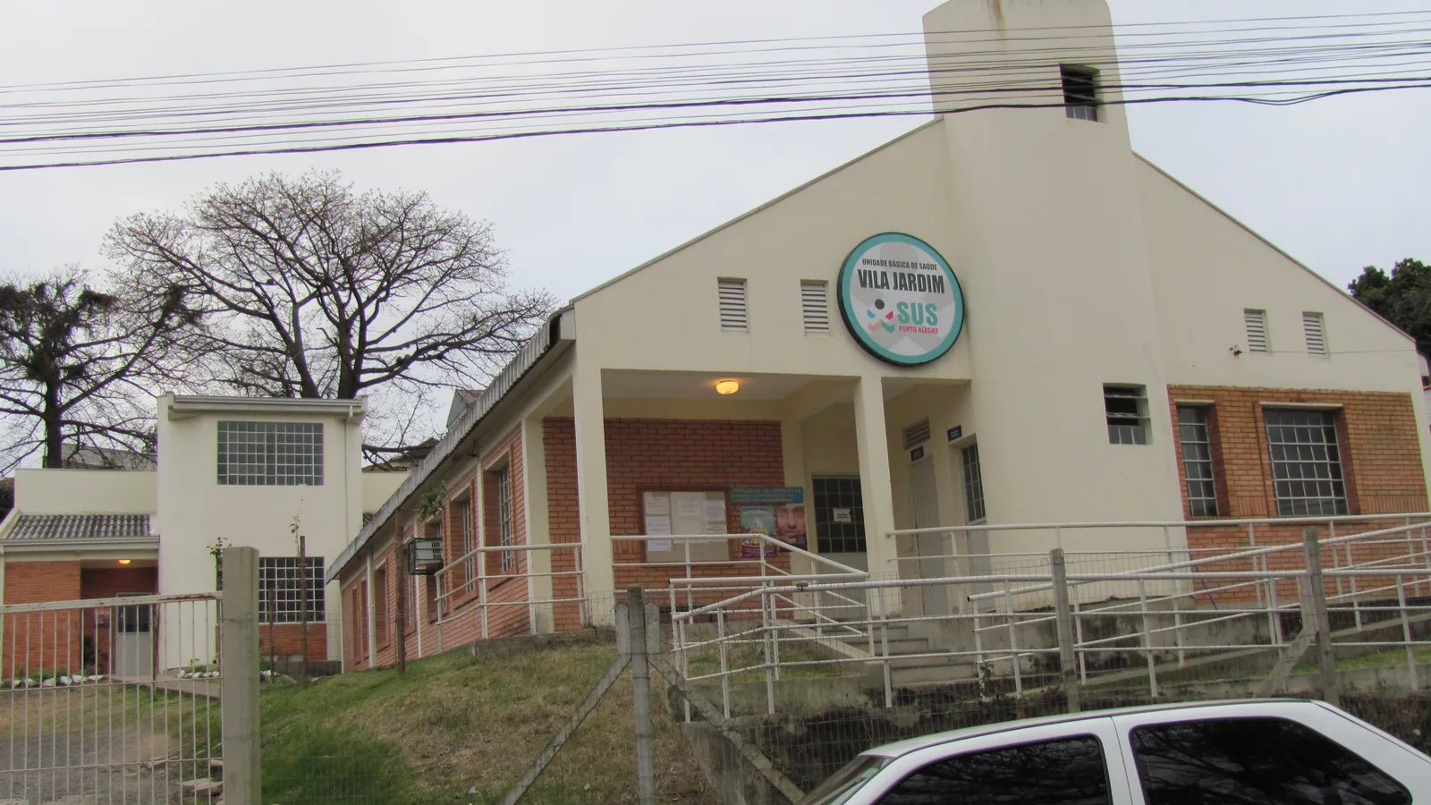 Fachada de uma Unidade Básica de Saúde