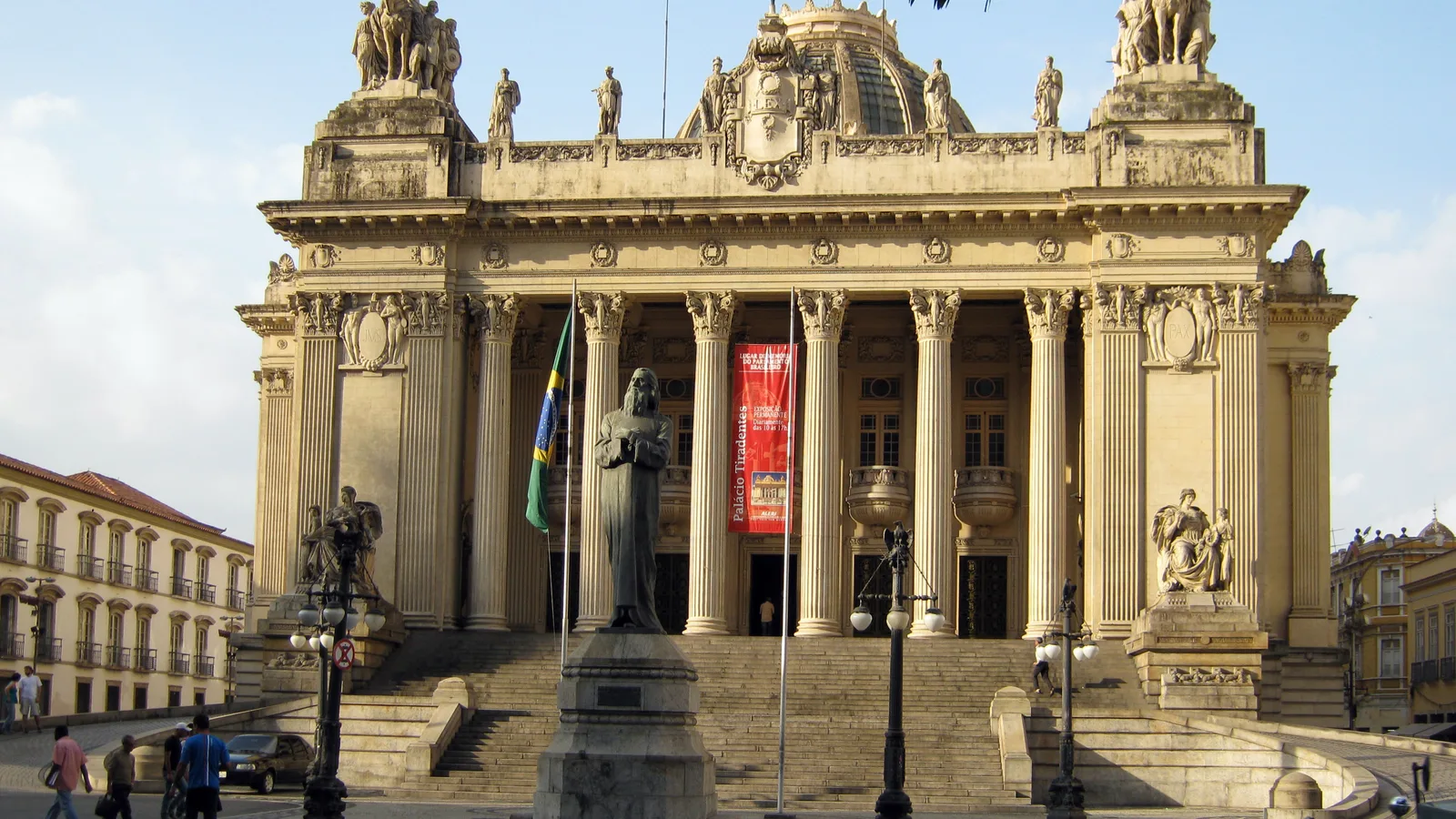 Sede da Alerj, no Rio de Janeiro