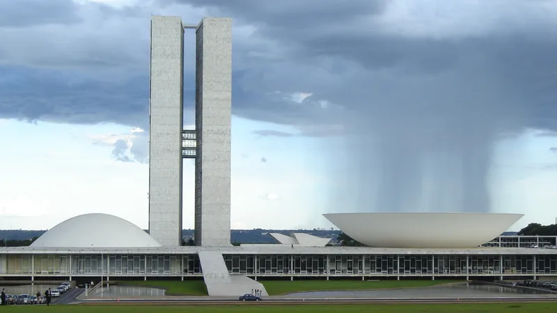 Prédio do Congresso Nacional, em Brasília