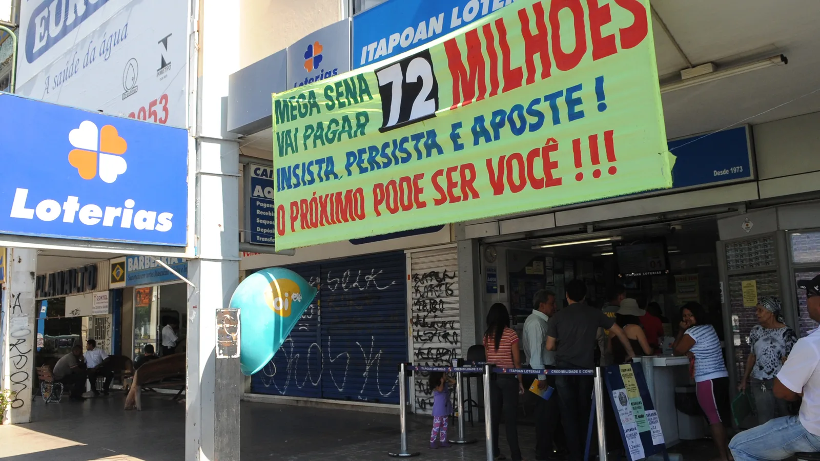 Cartela de apostas da Mega-Sena