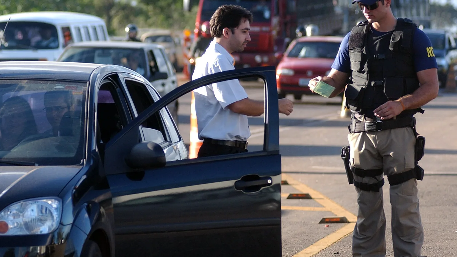 Viatura da Polícia Rodoviária Federal