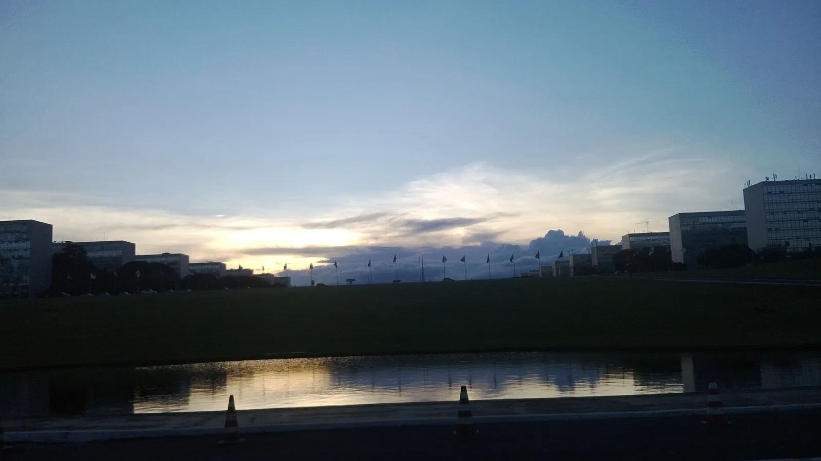 Vista da Esplanada dos Ministérios