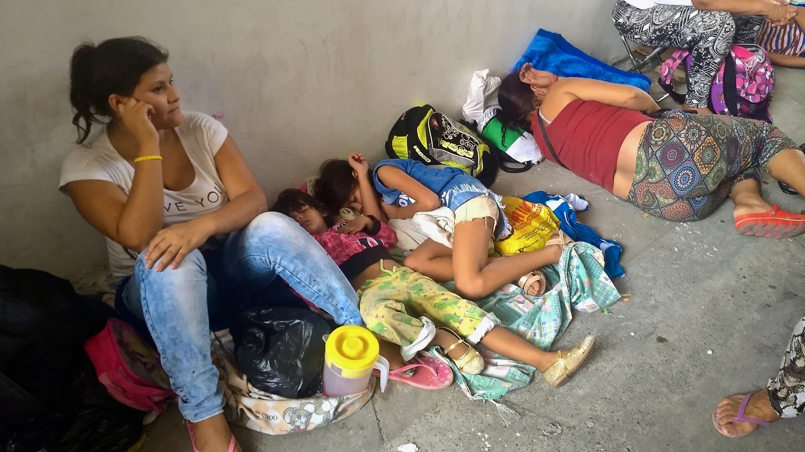 Migrantes venezuelanos