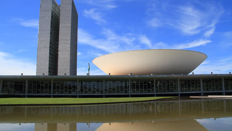 Prédio do Congresso Nacional, em Brasília