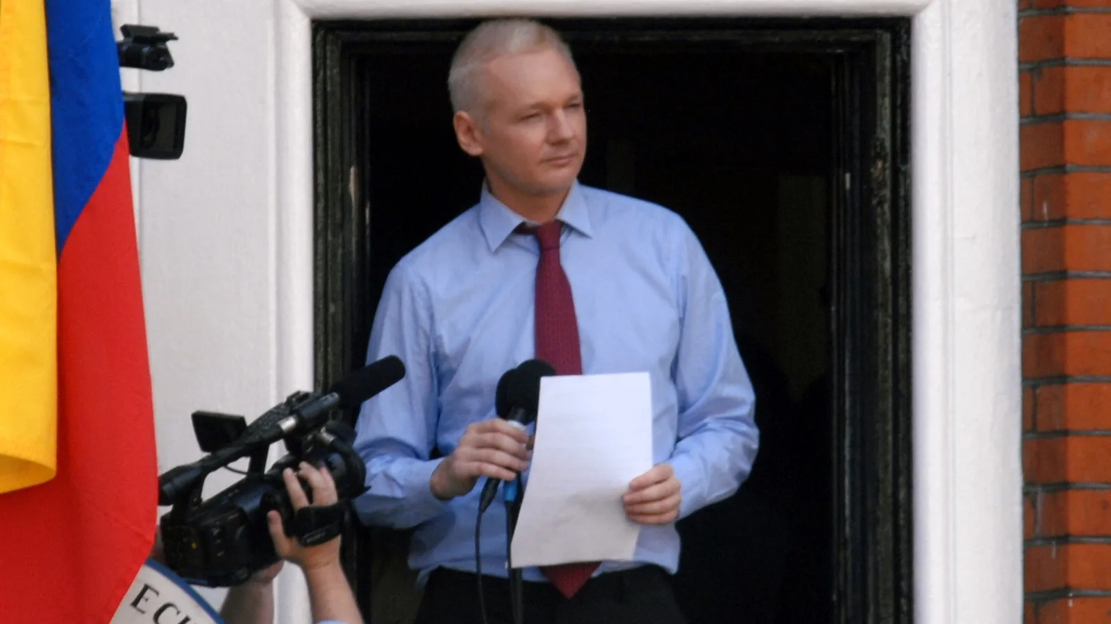 Retrato de Julian Assange