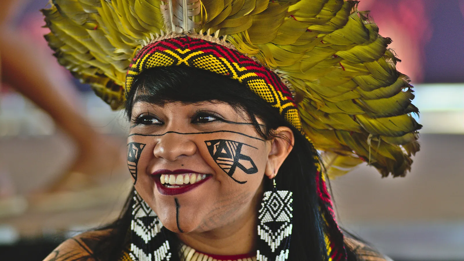 Retrato de Célia Xakriabá