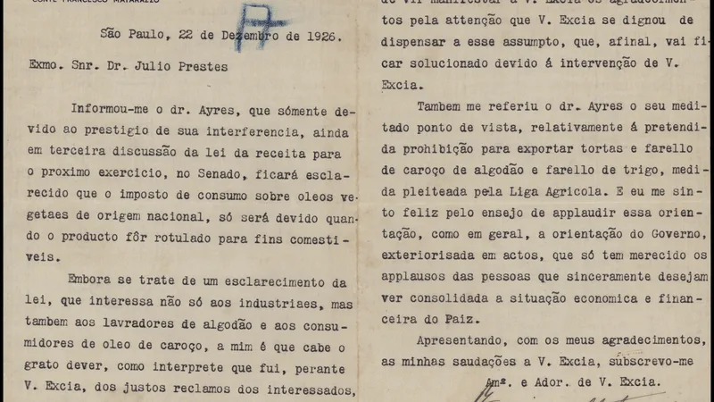 Documentos de impostos sobre circulação de mercadorias