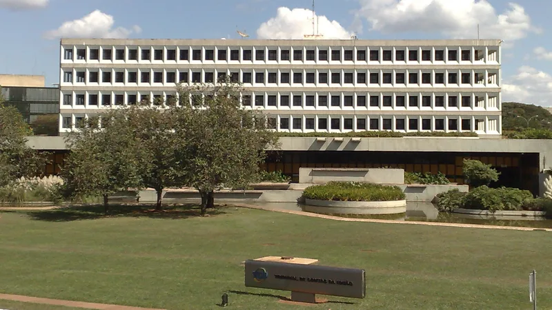 Sede do Tribunal de Contas da União, em Brasília