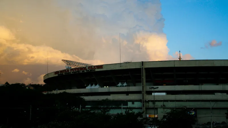 Vista do Estádio do Morumbi