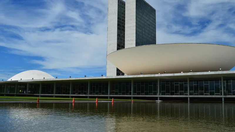 Prédio do Congresso Nacional, em Brasília