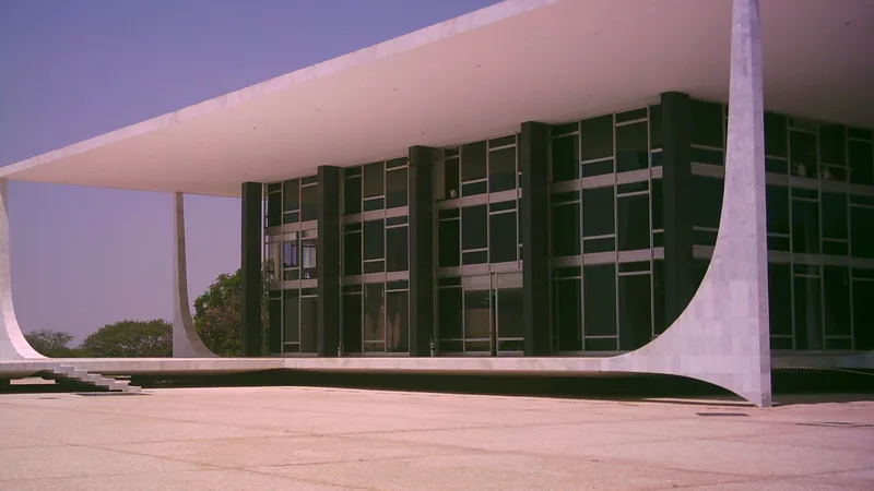 Fachada do Supremo Tribunal Federal, em Brasília
