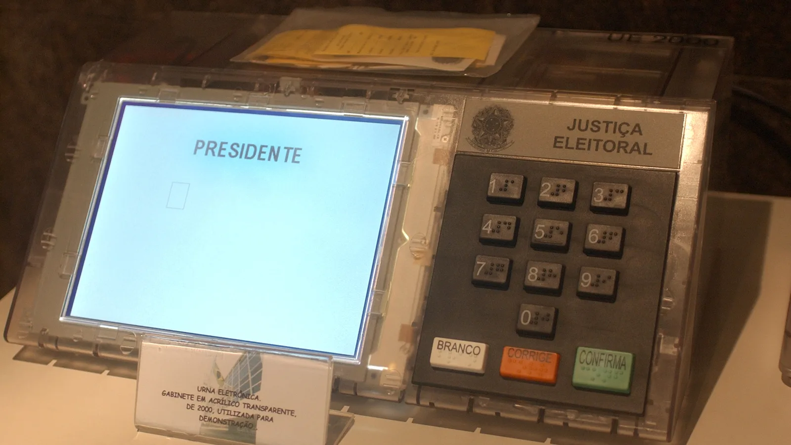 Urna eletrônica brasileira