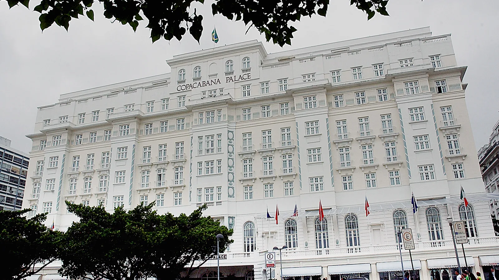 Fachada do Copacabana Palace