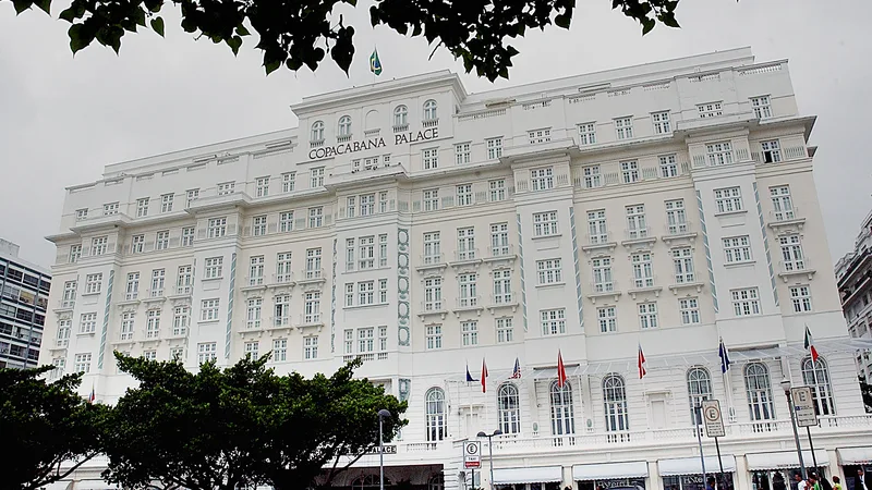 Fachada do Copacabana Palace