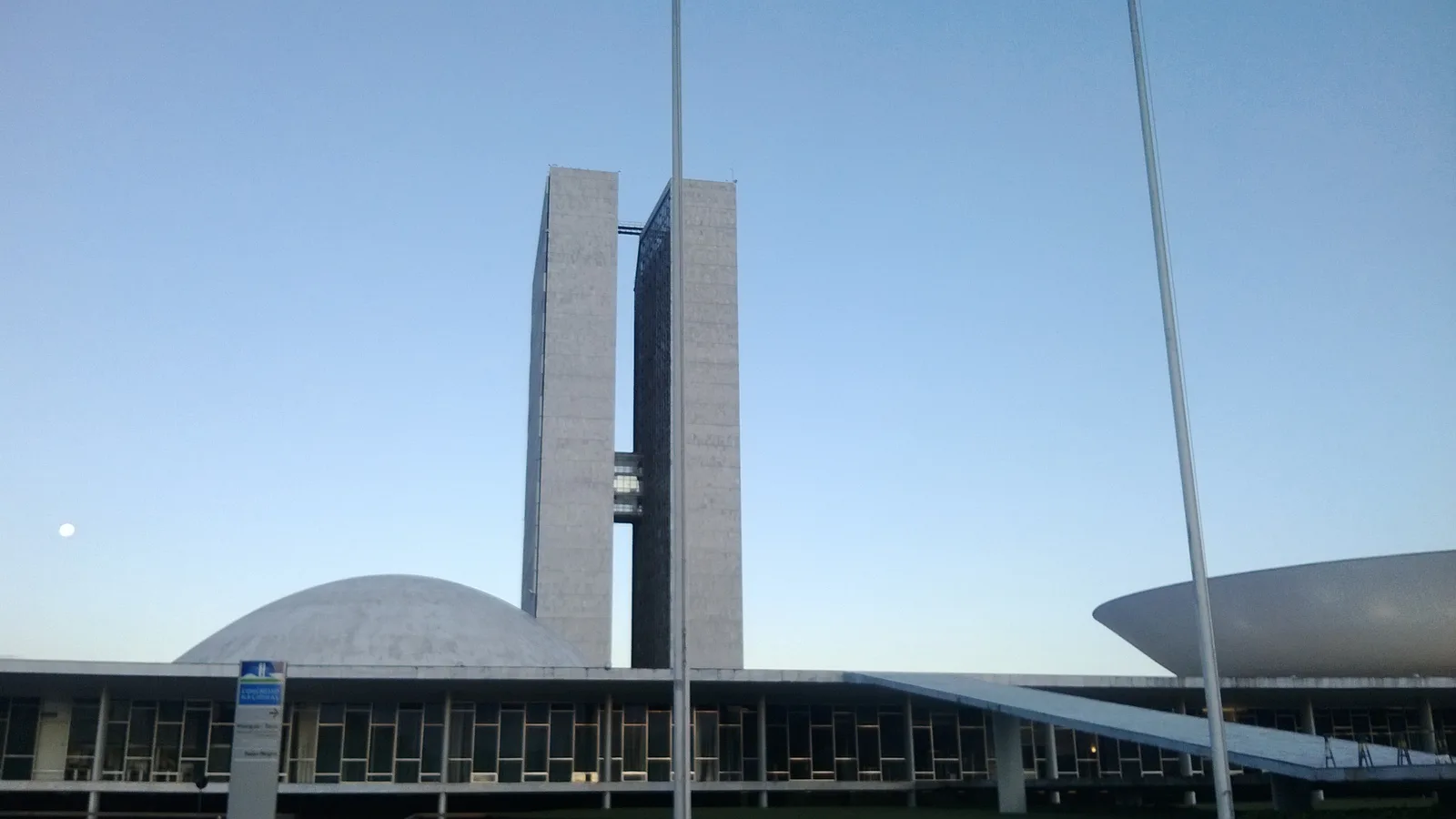 Prédio do Congresso Nacional, em Brasília