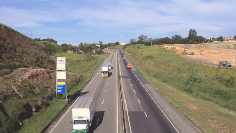 Trecho da Rodovia Presidente Dutra