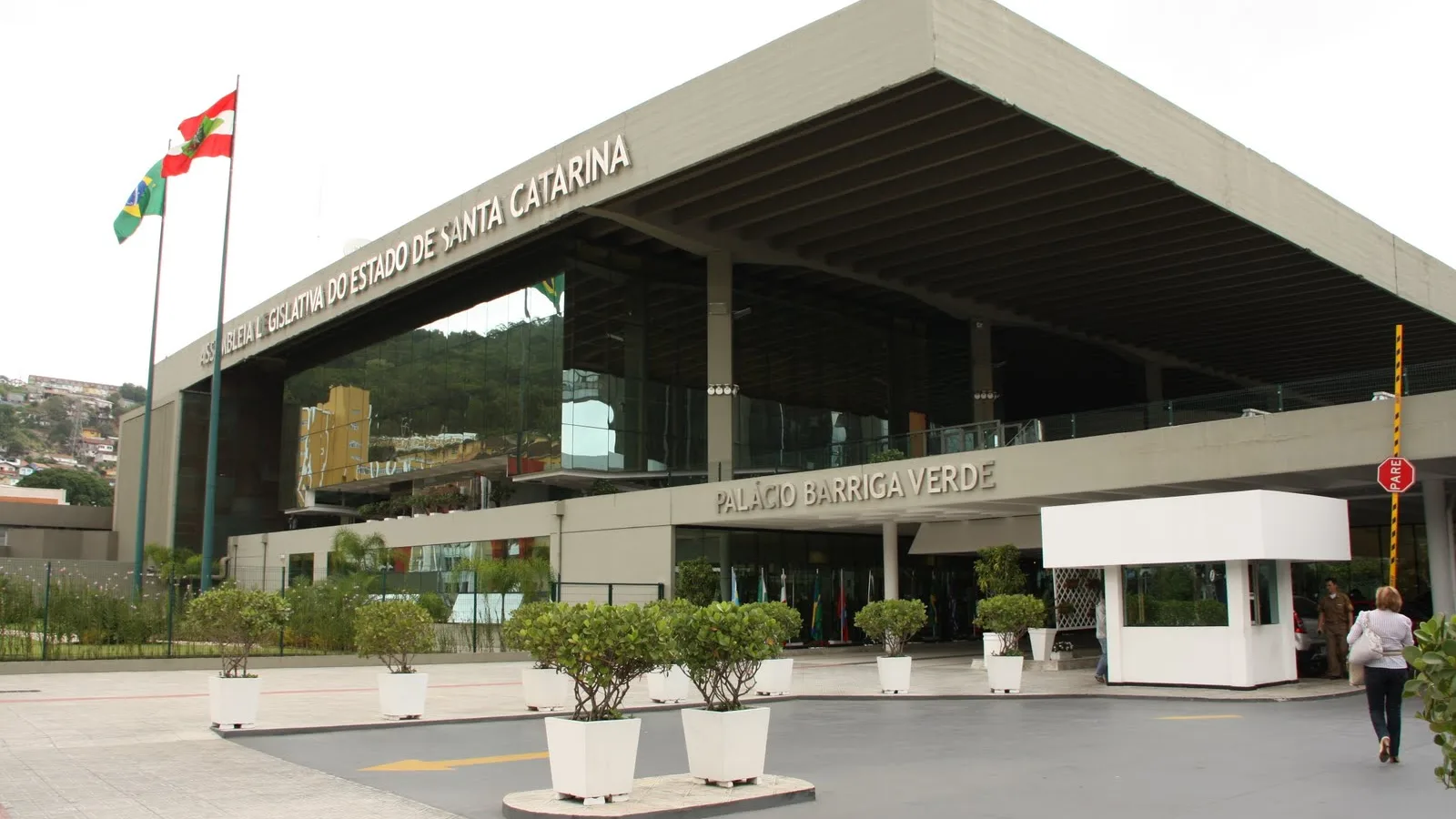Prédio da Assembleia Legislativa de Santa Catarina