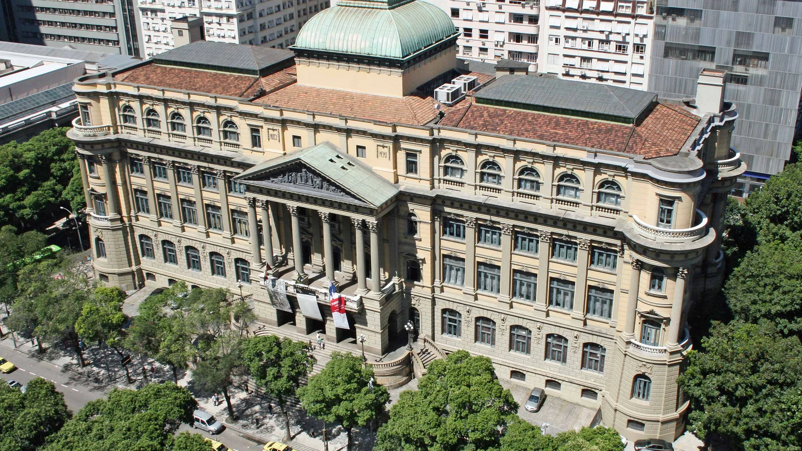 Fachada da Biblioteca Nacional