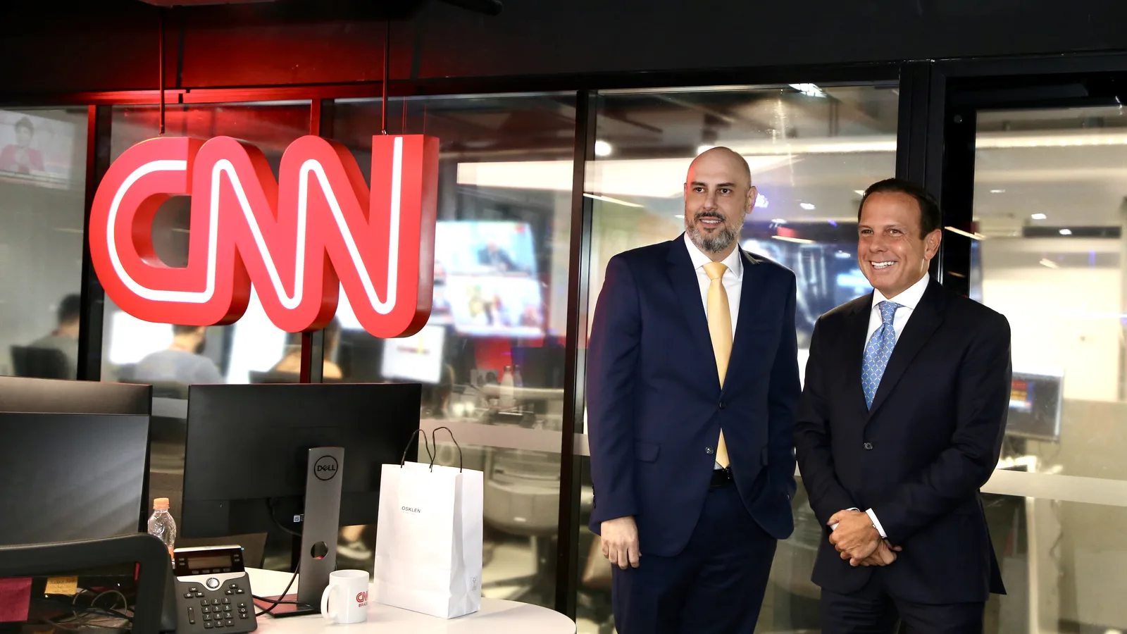 Fachada da sede da CNN Brasil