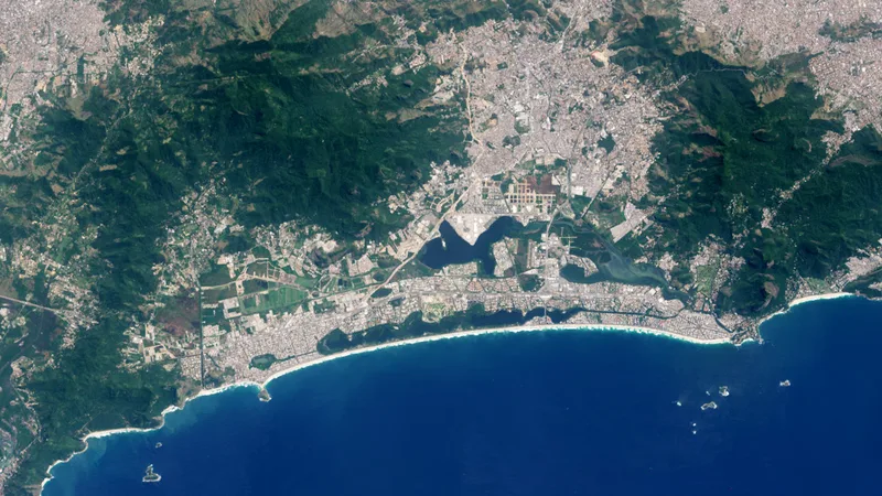 Praia da Barra da Tijuca, no Rio de Janeiro