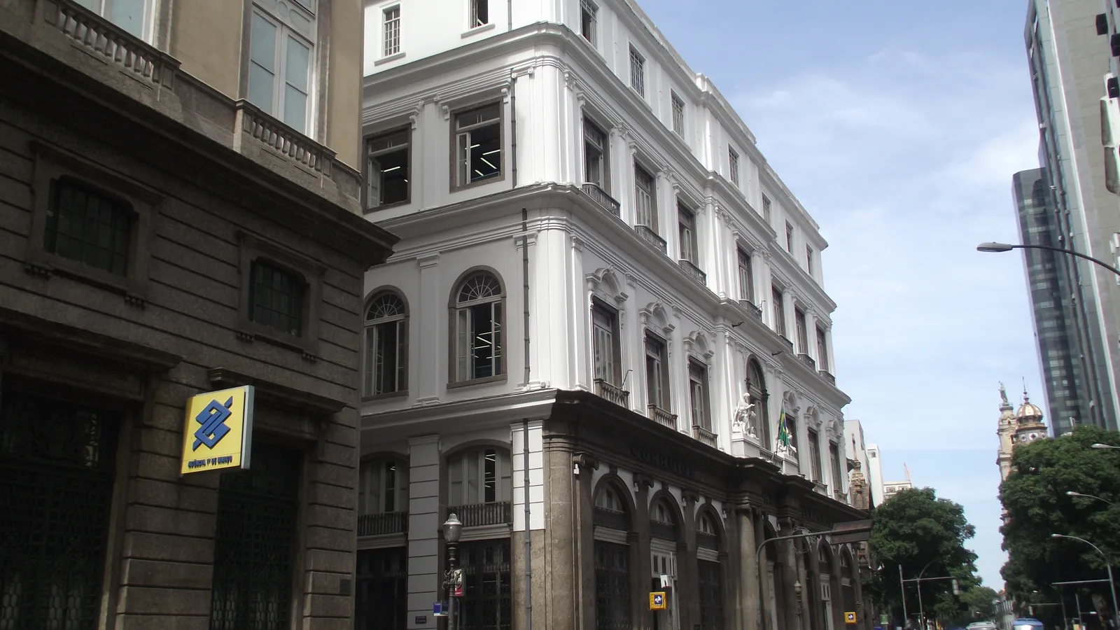 Prédio dos Correios no centro do Rio de Janeiro