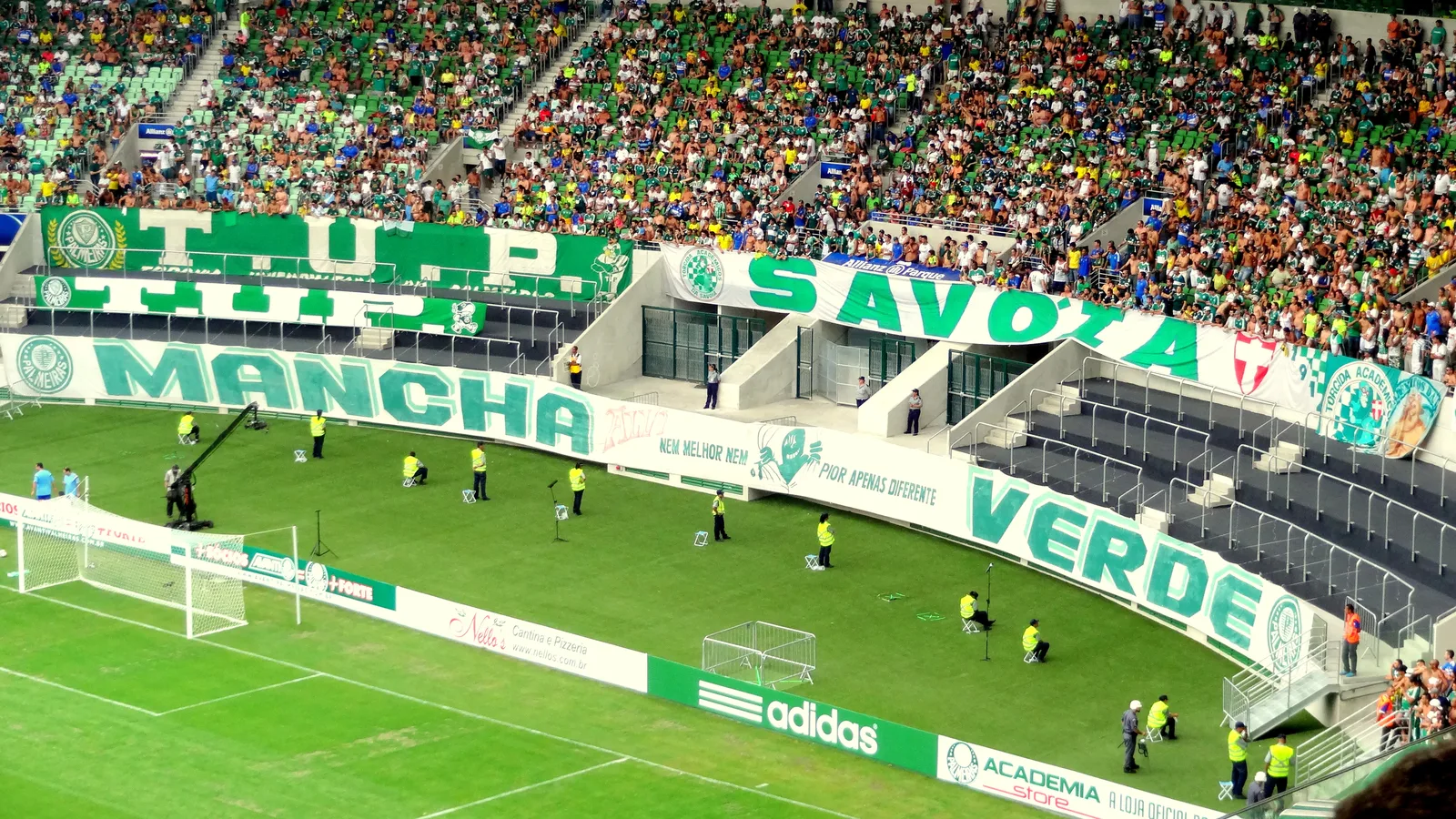 Vista do Allianz Parque, estádio do Palmeiras