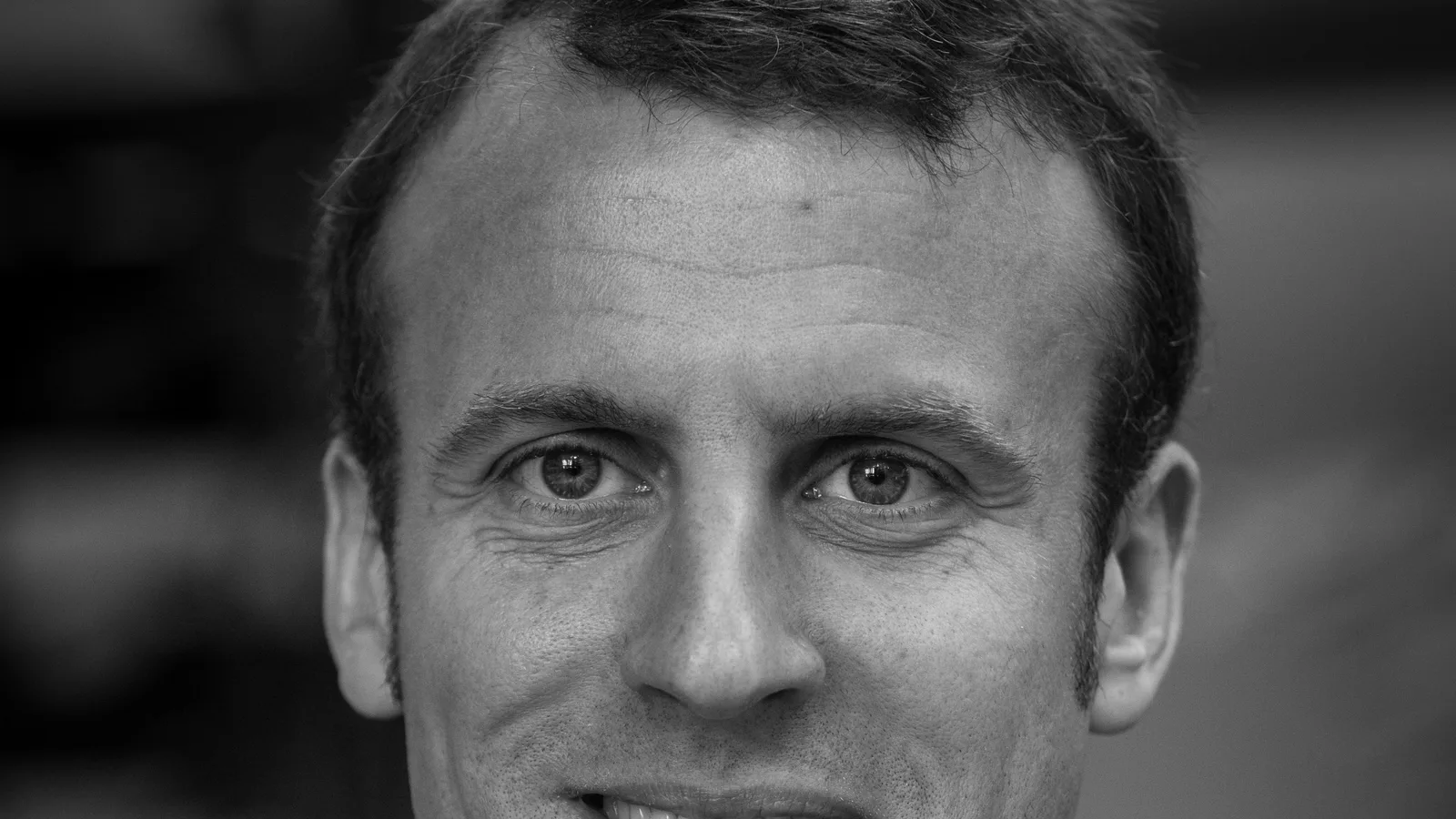 Retrato de Emmanuel Macron